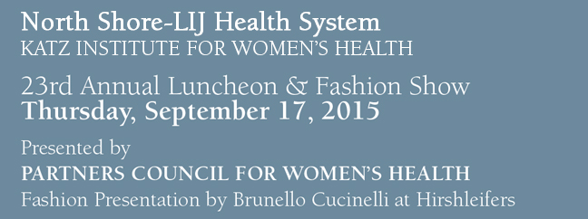 2015 Fall Luncheon & Fashion Show