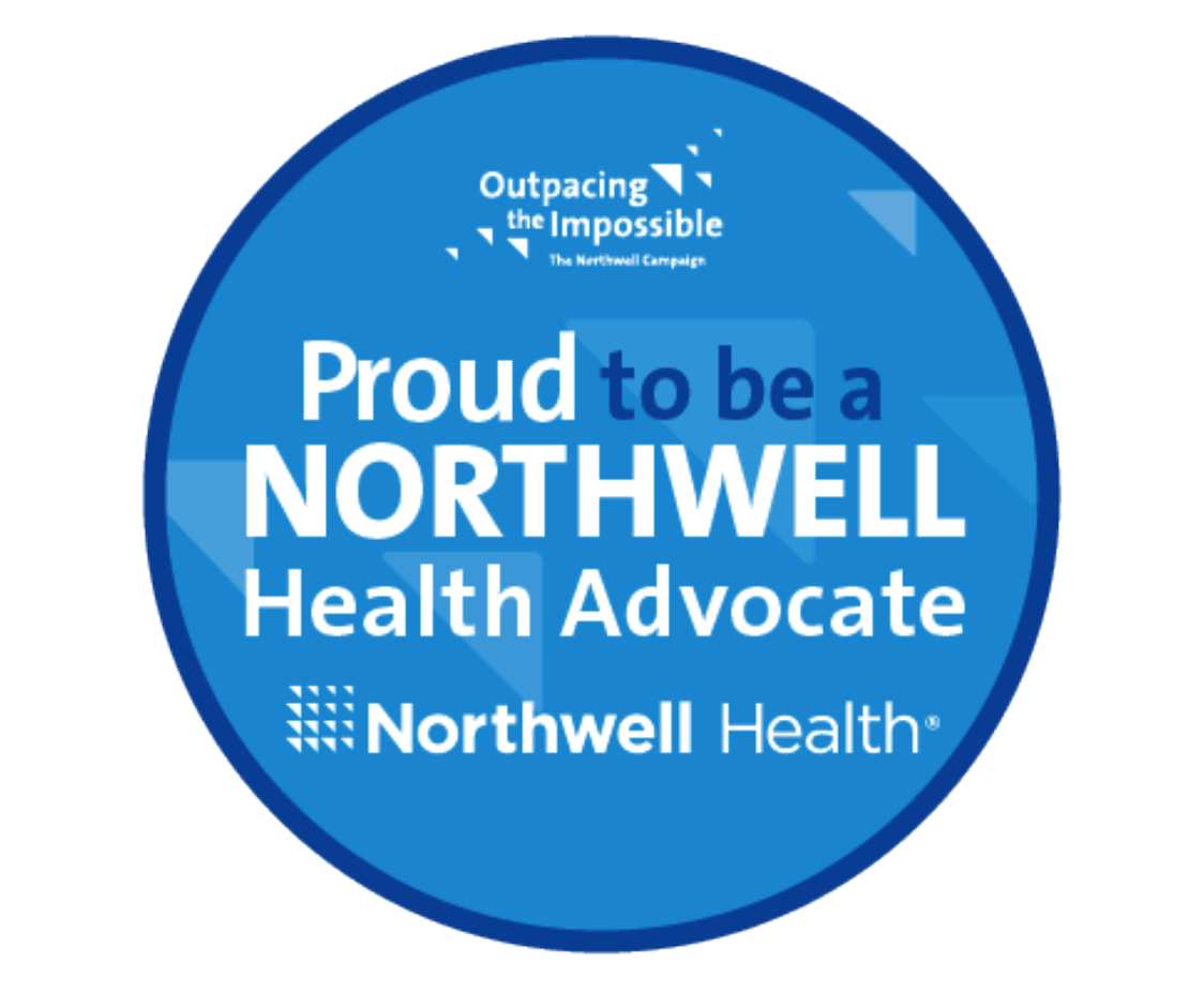 Proud to be a Northwell Health Advocate decal image