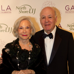 Susan and Leonard Feinstein, North Shore-LIJ Trustee.