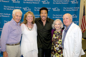 Donald Zucker; Barbara Hrbek Zucker; Lionel Richie; and 
Susan and Leonard Feinstein.