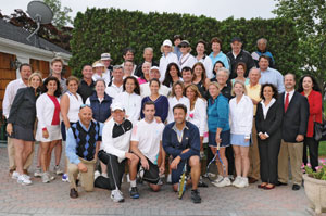 Attendees at the Southward Ho Country Club.